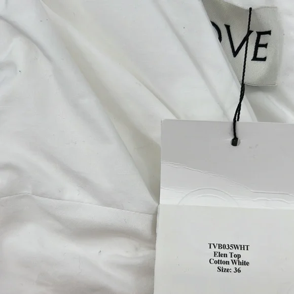 ❌SOLD❌ TOVE Elen Top in White 36 - Picture 7 of 9